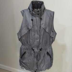 Lou & Grey Charcoal Sleeveless Vest